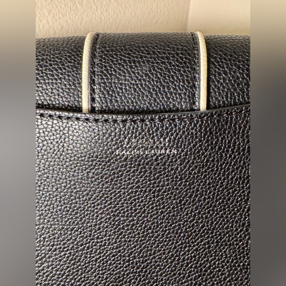 Ralph Lauren Addie Leather Crossbody Bag - Picture 8 of 12